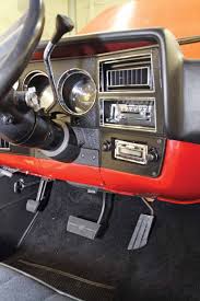 This Angle Shows How Nice The Dash Bezel Dash Cover Am Fm Stereo Pedal Pad And Carpet Kit Look After Being Insta Lmc Truck Truck Interior Chevy Trucks Older