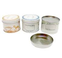 OEM ODM Custom Tinplate Storage Container Round Metal Jar/Box Packaging  Empty Nut Mint Candy Tin Can for Candy Nut with Lid