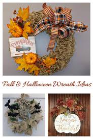 In the gallery below you will find some unique halloween wreaths ideas to help you. Fall And Halloween Wreath Ideas Making Outdoor Wreaths