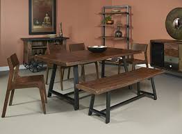 Coast To Coast 6 Piece Dining Table Set 93436 93432 93437 Brown Dining Table Dining Table In Kitchen Wood Dining Chairs