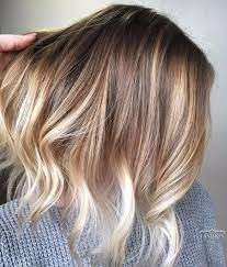 Pin By R A Y On Hair Blonde Ombre Short Hair Hair Styles Short Hair Balayage