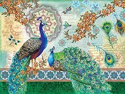 They are much more challenging, but of course the whole family can have a go if they all work together! Peacock Jigsaw Puzzles Absolutely Beautiful Diamond Painting Peacock Art Painting