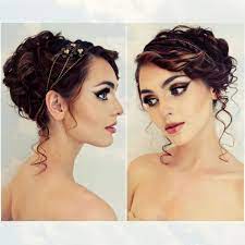 Jackie Wyers Greek Goddess Updo Bronze Makeup Greek Goddess Hairstyles Greek Hair Grecian Hairstyles