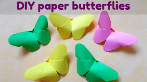 Maybe you would like to learn more about one of these? Easy Paper Craft Paper Butterfly Very Easy Origami Diy Room Decor Wall Art Maison Zizou Youtube