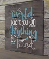 Inspirational Wood Sign Inspirational Wood Wall Art Etsy In 2020 Rustic Wood Signs Wooden Signs Diy Wood Signs
