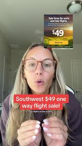 Southwest $49 One Way Flight Sale
