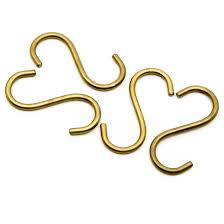 S Haken 4er Set Metall Gold Oder Schwarz In 2020 Haken Sets Metall