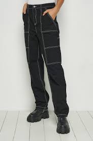 During the series, she will… 100 Organic Contrast Stitch Loose Fit Jeans Nu In