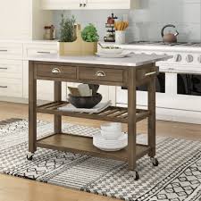 Choose from contactless same day delivery, drive up and more. Trent Austin Design Hyndman Kitchen Cart With Stainless Steel Top Reviews Wayfair