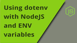 nodejs and environment variables