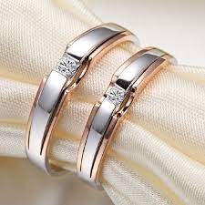 Diamond Wedding Couple Ring Couple Ring Design Couple Rings Engagement Rings Couple