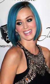 One Of Our Favorite California Gurls Rockin Some Fierce Blue Hair Celebrity Hairstyles Katy Perry News Katy Perry