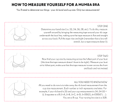 Size Chart 8 Mumba Bra