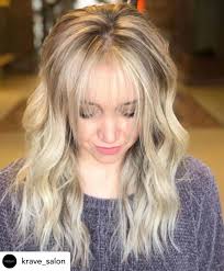 Her hair is beyond healthy and beautiful, so shiny and silky, and of course, heavy and very long! 15 Different Types Of Bangs You Should Try In 2021 Mid Length Hair With Bangs Hair Hair Styles