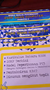 Related posts to contoh soalan rumus algebra pt3. Modul Soalan Peperiksaan Asas Sains Komputer Tingkatan 3 Shopee Malaysia