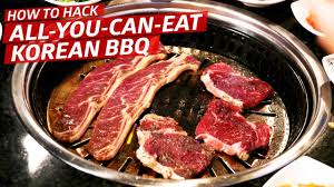 can eat korean barbecue like a pro eater