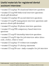 Description of a dental assistant. Top 8 Registered Dental Assistant Resume Samples