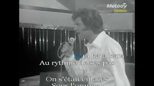 Joe Dassin Taka Takata 1972 Karaoke Joli Papa Youtube