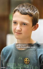 Wednesday, March 21, 2012 -- Jake Maloney, an eighth grade student at...  News Photo