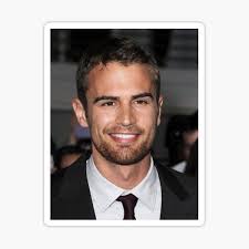 theo james daddy shark" Sticker for Sale by Becky .