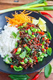 20 Minute Thai Basil Beef Recipe Asian Recipes Beef Recipes Thai Basil Beef Recipe