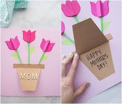 Loisirs créatifs et activités manuelles pour la fête des mères : Carte Fete Des Meres 2020 A Faire Soi Meme 8 Tutos