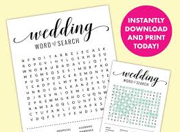 Search and find all hidden words in the grid. Free Printable Bridal Shower Games Wedding Word Search
