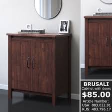 Nine stylish ikea ivar hacks that wont break the bank. Ikea Brusali Cabinet With Doors 3d Model Cgtrader