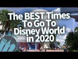 Celebrate 30 years of the disney vacation club with anniversary tees and more! The Best Times To Go To Disney World In 2020 Youtube