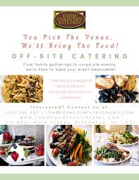 catering  farm country kitchen