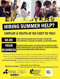 Florida relay is a service provided to residents in the state of florida who are deaf, hard of hearing, deaf/blind, or speech disabled that connects them to standard (voice) telephone users. Career Source Broward Summer Youth Employment Program Employer Worksite Recruitment Event Calendar Lauderhill Performing Arts Center