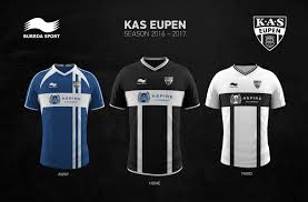 On 13 march 2021, after defeating local rivals r.w.d. Kas Eupen In Der D1 Mit Neuen Trikots Kas Eupen