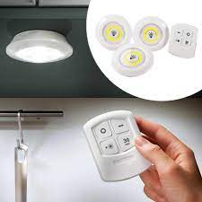 Rileva fino a 12 metri di distanza. 3 Luci Led Senza Fili Con Telecomando Al Miglior Prezzo