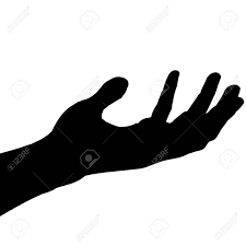 Vector Silhouette Of A Hand On A White Background Royalty Free Cliparts Vectors And Stock Illustration Image 45715168 Silhouette, silhouette animation, free silhouette videos, group walking silhouette,clapping, group of people clapping hands, clapping hand, cheering, people cheering, happy cheering, jumping. vector silhouette of a hand on a white background