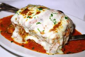 Carmine S Eggplant Parmesan Nyc Upper West Side Best Eggplant Parmesan Ever Food Recipes Carmines Lasagna Recipe
