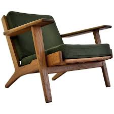 hans wegner mid century oak arm chair mid century modern lounge chairs oak armchair wooden lounge chair