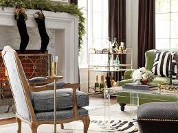 Lively black and white living room. Holiday Color Trend Black White And Green How To Decorate