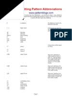 Check spelling or type a new query. Pattern Blogs Knitting Abbreviations Pdf Basic Knitted Fabrics Knitting