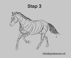 Want iedereen kan leren tekenen, ook jij!. Realistisch Paard Leren Tekenen Hobbytekenen Nl Hobbytekenen Nl