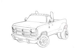 Ford mustang gt lineart coloring page. Ram Truck Coloring Page Novocom Top