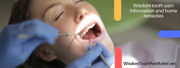 Not only will this relieve some of the pain, but it will also help the inflammation go down. Wisdom Tooth Pain Relief Home Facebook