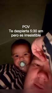 Y'all say hi!!! Wide awake at 5am. #babytok#babies#baby#wakingup #wid...