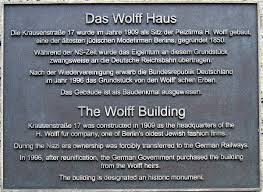 Beachten sie, dass dem kind alle rechte und pflichten übertragen werden, die eine immobilie mit sich bringt. File Berlin Wolff Haus 2018 06 Jpg Wikimedia Commons