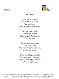 Poetry Bundle Will Save You More Than 20 As Compared With Buying Each Of The 11 Poems Individually You Wi Fun Poetry Kids Poems Graphic Organizer For Reading