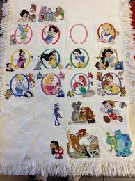 Disney Blanket Progress Photo 1 Disney Cross Stitch Cross Stitch Cross Stitching