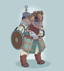 OC] Ironjaw, gnoll armor inventor! : rPathfinder2e