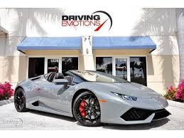 uɾaˈkan) is a sports car manufactured by italian automotive manufacturer lamborghini replacing the previous v10 offering, the gallardo. Lamborghini Huracan Spyder United States Used Search For Your Used Car On The Parking