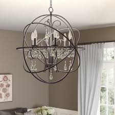 6 Light Chandelier Birch Lane