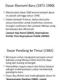 Matlamat utama mengapa dasar ekonomi baru diasaskan adalah untuk. Dasar Ekonomi Baru 1971 1990