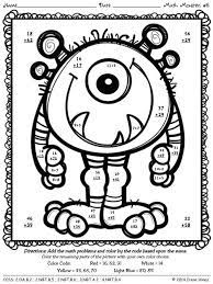 Then click on any one of the images to pull up the worksheet. Coloring Pages Kids Double Digit Addition With Regrouping Coloring Sheet